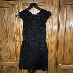 Like new size 4 Talula black lace dress